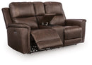Bleckley Power Reclining Loveseat with Console - Town Of Bargains Furniture - NY