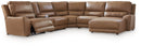 DeepWakes Power Reclining Sectional with Chaise - Town Of Bargains Furniture - NY
