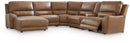 DeepWakes Power Reclining Sectional with Chaise - Town Of Bargains Furniture - NY