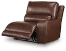 DeepWakes Power Reclining Sectional with Chaise - Town Of Bargains Furniture - NY