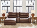 DeepWakes Power Reclining Sectional with Chaise - Town Of Bargains Furniture - NY