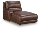 DeepWakes Power Reclining Sectional with Chaise - Town Of Bargains Furniture - NY