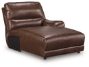 DeepWakes Power Reclining Sectional with Chaise - Town Of Bargains Furniture - NY