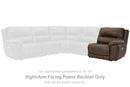 Dunleith Power Reclining Sectional - Town Of Bargains Furniture - NY
