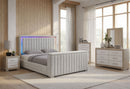 ELIAS/EMMA TV FB NATURAL QUEEN BED GROUP - Town Of Bargains Furniture - NY