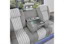 U8000 GREY PWR REC SOFA/PWR CONSOLE REC LOVESEAT W/PHR - Town Of Bargains Furniture - NY