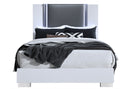 YLIME SMOOTH WHITE DRESSER, MIRROR, NIGHTSTAND - Town Of Bargains Furniture - NY