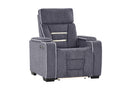 U1895 GREY P2 RECLINER WITH IS AND LED - Town Of Bargains Furniture - NY