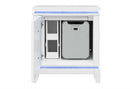 ALINA WHITE NIGHTSTAND WITH COOLER, LED, SPEAKER AND USB - Town Of Bargains Furniture - NY