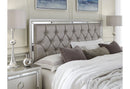 RILEY SILVER KING BED, DRESSER, MIRROR, NIGHTSTAND - Town Of Bargains Furniture - NY