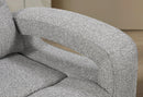 U6611 GREY 15 POWER RECLINER WITH LED