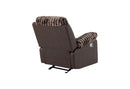 U6028 BROWN GLIDER RECLINER