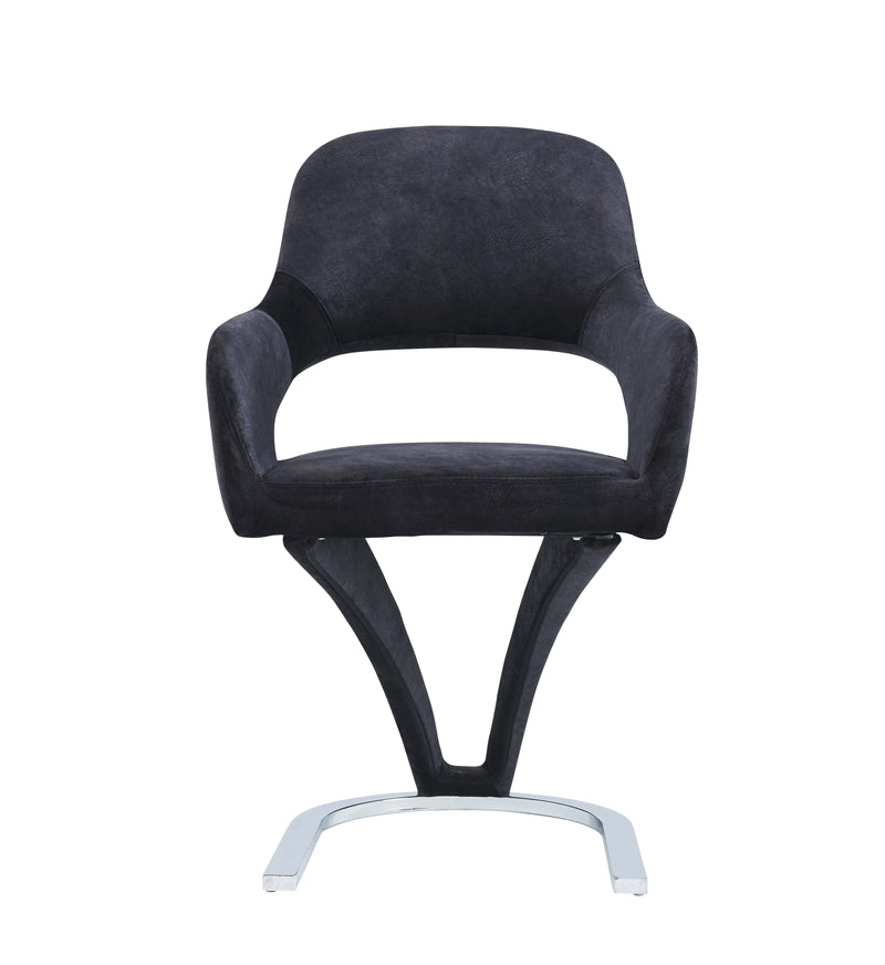 D7012 DINING CHAIR BLACK Set of 2 image