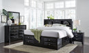 LINDA QUEEN BED BLACK image
