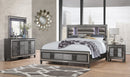 PISA FULL BED METALLIC GREY image